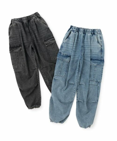 pom ponette junior / ポンポネット ジュニア その他パンツ | 【130cmあり】デニムカーゴパンツ | 詳細10