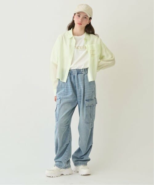 pom ponette junior / ポンポネット ジュニア その他パンツ | 【130cmあり】デニムカーゴパンツ | 詳細14