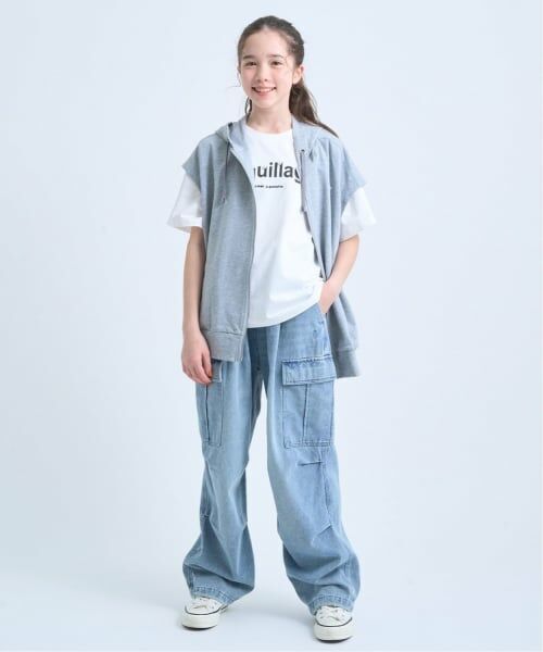 pom ponette junior / ポンポネット ジュニア その他パンツ | 【130cmあり】デニムカーゴパンツ | 詳細20