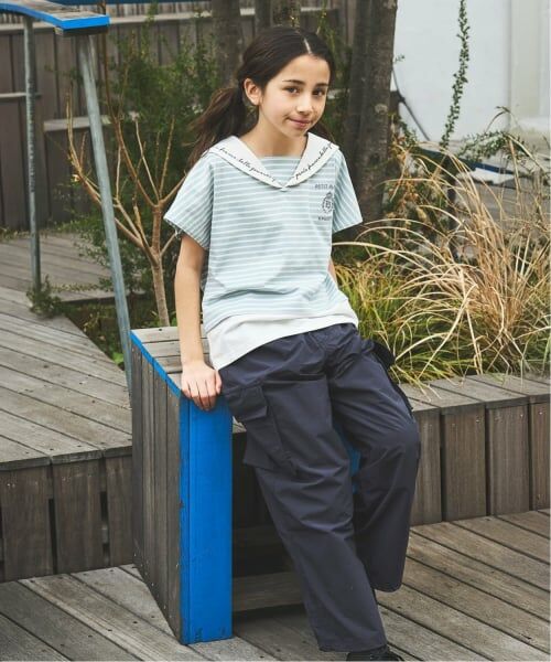 pom ponette junior / ポンポネット ジュニア Tシャツ | 【130cmあり】セーラーレイヤードトップス | 詳細16