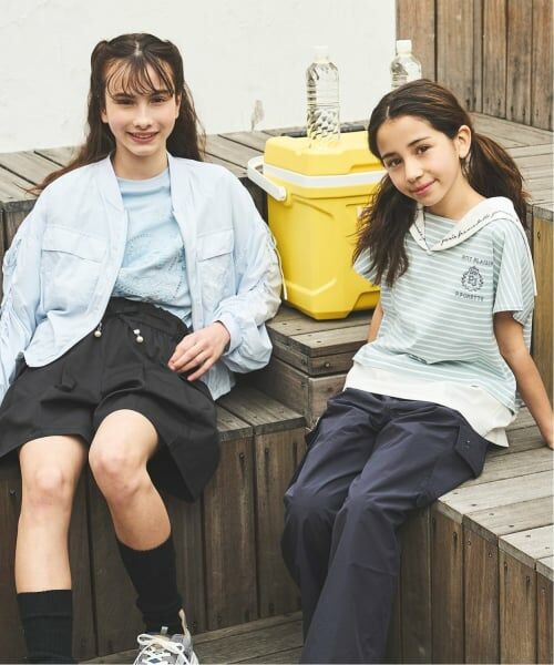 pom ponette junior / ポンポネット ジュニア Tシャツ | 【130cmあり】セーラーレイヤードトップス | 詳細17