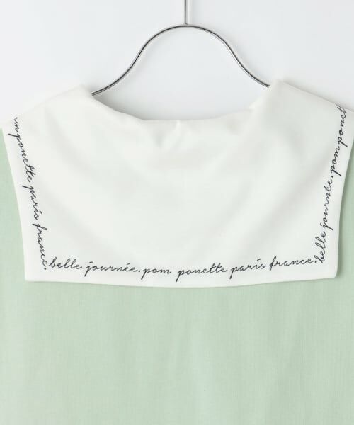 pom ponette junior / ポンポネット ジュニア Tシャツ | 【130cmあり】セーラーレイヤードトップス | 詳細8