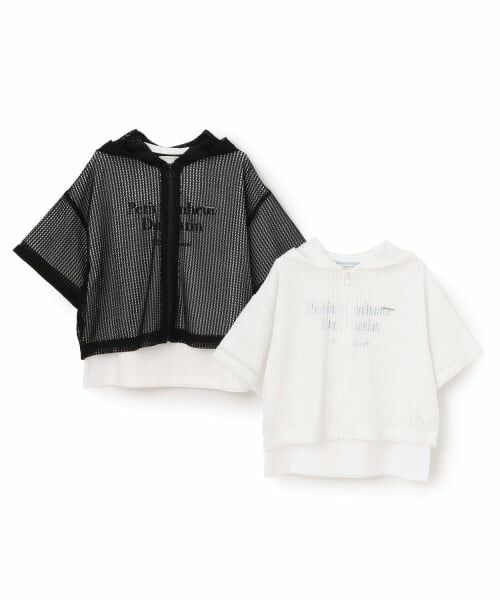 pom ponette junior / ポンポネット ジュニア パーカー | メッシュパーカ＆Tシャツセット | 詳細10