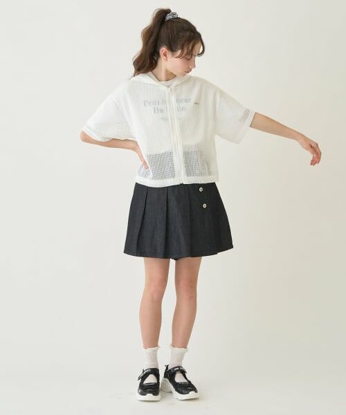 pom ponette junior / ポンポネット ジュニア パーカー | メッシュパーカ＆Tシャツセット | 詳細12