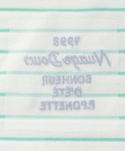 pom ponette junior / ポンポネット ジュニア Tシャツ | 【130cmあり】バックロゴボーダーTシャツ | 詳細4