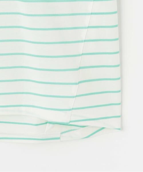 pom ponette junior / ポンポネット ジュニア Tシャツ | 【130cmあり】バックロゴボーダーTシャツ | 詳細6