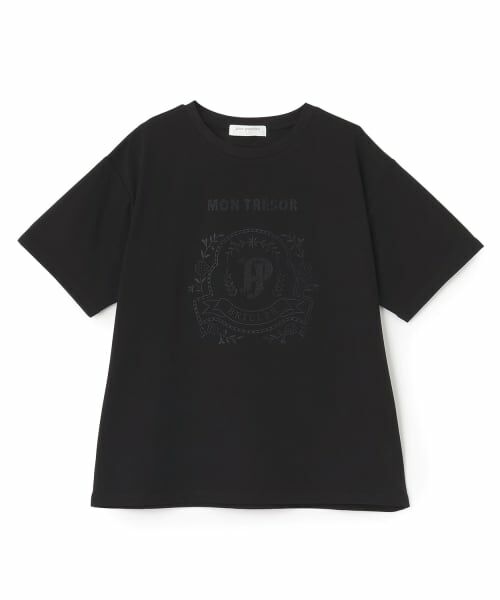 pom ponette junior / ポンポネット ジュニア Tシャツ | 【130cmあり】【接触冷感】レースモチーフ刺しゅうTシャツ | 詳細12