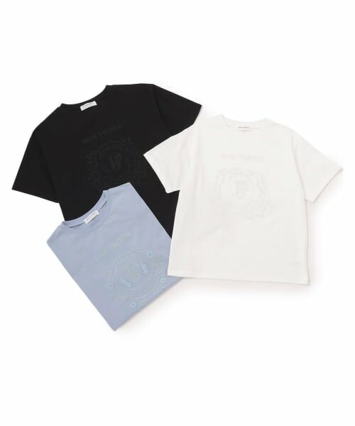 pom ponette junior / ポンポネット ジュニア Tシャツ | 【130cmあり】【接触冷感】レースモチーフ刺しゅうTシャツ | 詳細8