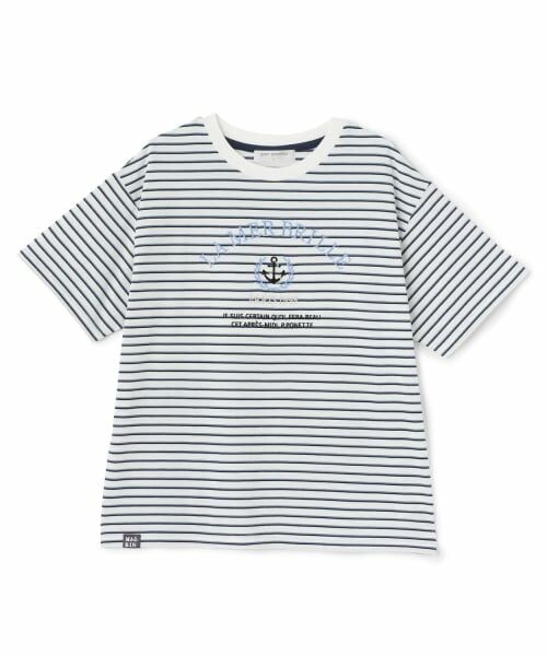 pom ponette junior / ポンポネット ジュニア Tシャツ | 【GOOD PRICE】【吸水速乾】ロゴTシャツ（ブルー）