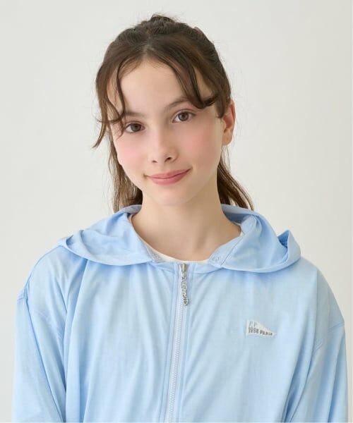 pom ponette junior / ポンポネット ジュニア パーカー | 【130cmあり】【UVカット・接触冷感】カットソージップパーカ | 詳細12