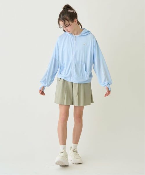 pom ponette junior / ポンポネット ジュニア パーカー | 【130cmあり】【UVカット・接触冷感】カットソージップパーカ | 詳細14