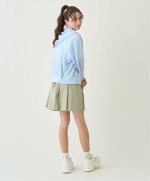 pom ponette junior / ポンポネット ジュニア パーカー | 【130cmあり】【UVカット・接触冷感】カットソージップパーカ | 詳細15