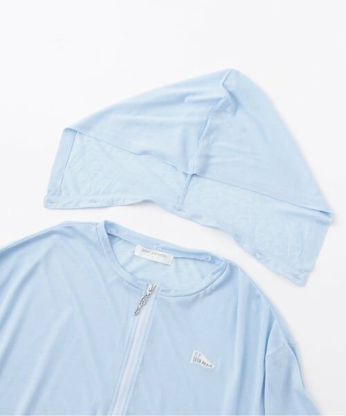 pom ponette junior / ポンポネット ジュニア パーカー | 【130cmあり】【UVカット・接触冷感】カットソージップパーカ | 詳細3