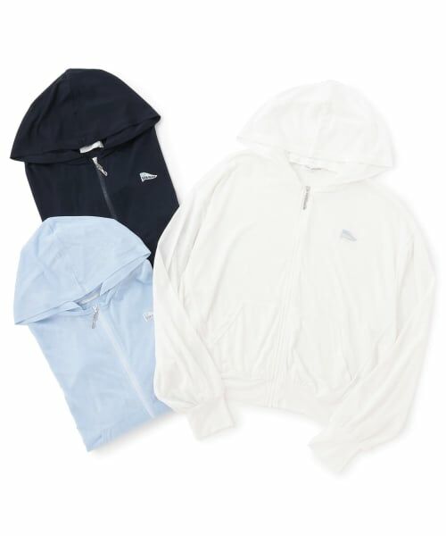 pom ponette junior / ポンポネット ジュニア パーカー | 【130cmあり】【UVカット・接触冷感】カットソージップパーカ | 詳細9