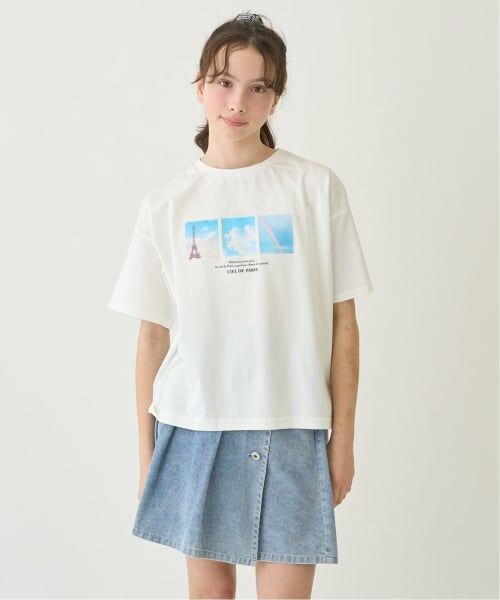 pom ponette junior / ポンポネット ジュニア パーカー | 【130cmあり】シアーシャツパーカ＆Tシャツセット | 詳細20