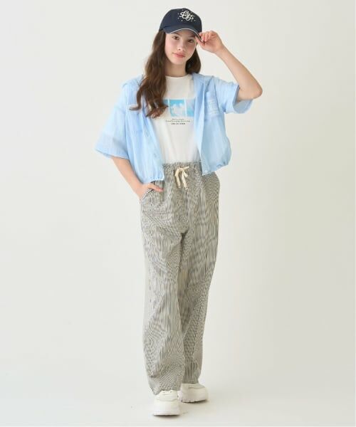 pom ponette junior / ポンポネット ジュニア パーカー | 【130cmあり】シアーシャツパーカ＆Tシャツセット | 詳細22