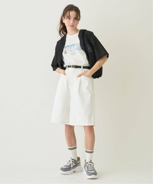 pom ponette junior / ポンポネット ジュニア パーカー | 【130cmあり】シアーシャツパーカ＆Tシャツセット | 詳細23