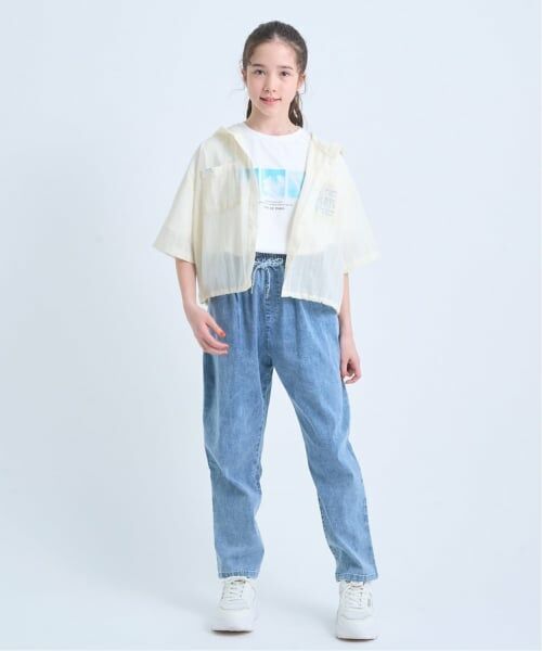 pom ponette junior / ポンポネット ジュニア パーカー | 【130cmあり】シアーシャツパーカ＆Tシャツセット | 詳細27
