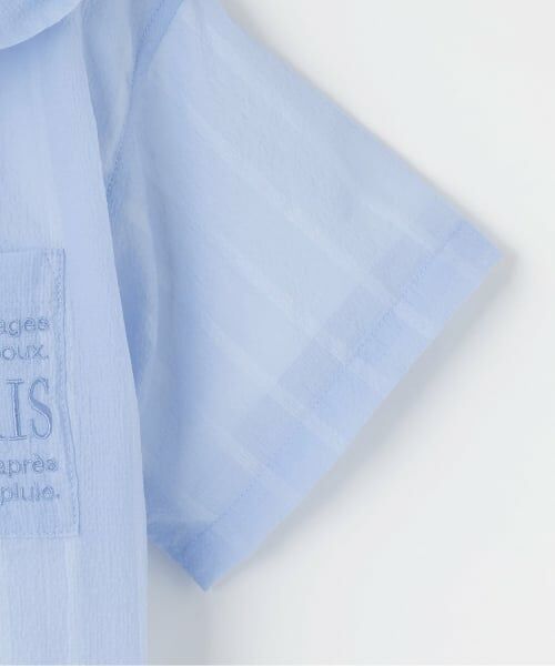 pom ponette junior / ポンポネット ジュニア パーカー | 【130cmあり】シアーシャツパーカ＆Tシャツセット | 詳細6