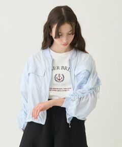 pom ponette junior / ポンポネット ジュニア ブルゾン | 【130cmあり】【UVカット】シアージップブルゾン