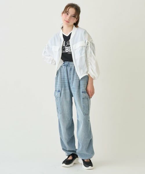 pom ponette junior / ポンポネット ジュニア ブルゾン | 【130cmあり】【UVカット】シアージップブルゾン | 詳細18