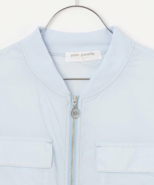 pom ponette junior / ポンポネット ジュニア ブルゾン | 【130cmあり】【UVカット】シアージップブルゾン | 詳細2