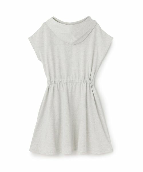 pom ponette junior / ポンポネット ジュニア ミニ丈・ひざ丈ワンピース | ジップパーカワンピース | 詳細1