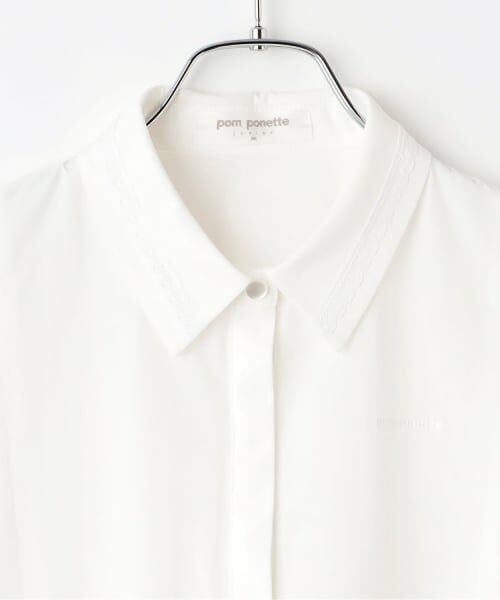 pom ponette junior / ポンポネット ジュニア その他トップス | 【機能素材】UV/遮熱/接触冷感/スカラップブラウスセットアップ | 詳細3