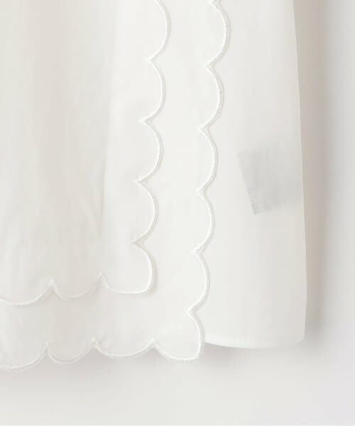 pom ponette junior / ポンポネット ジュニア その他トップス | 【機能素材】UV/遮熱/接触冷感/スカラップブラウスセットアップ | 詳細6