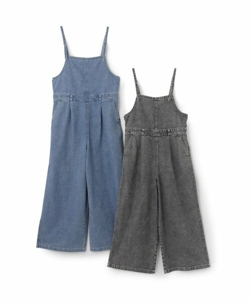 pom ponette junior / ポンポネット ジュニア サロペット・オールインワン | 【130cmあり】【接触冷感】デニムサロペット | 詳細10