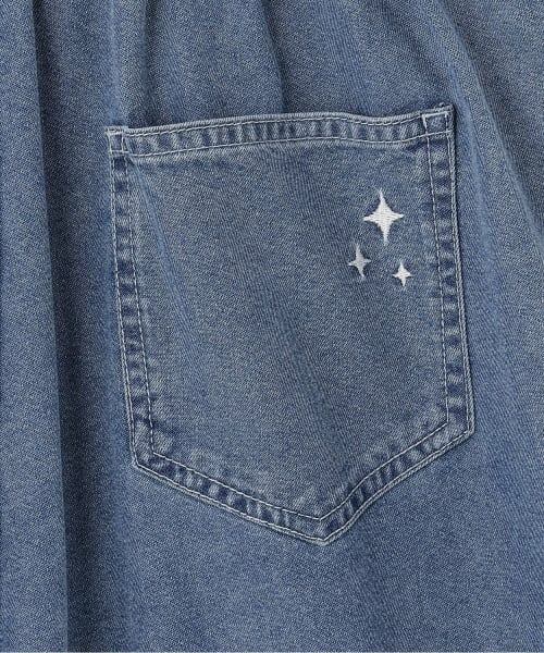 pom ponette junior / ポンポネット ジュニア サロペット・オールインワン | 【130cmあり】【接触冷感】デニムサロペット | 詳細7