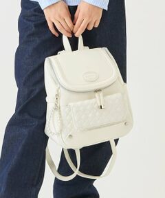 pom ponette junior / ポンポネット ジュニア リュック・バックパック | キルトデザインバケツ型リュック