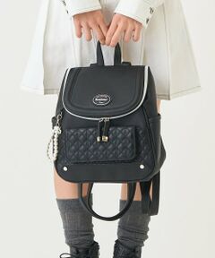 pom ponette junior / ポンポネット ジュニア リュック・バックパック | キルトデザインバケツ型リュック