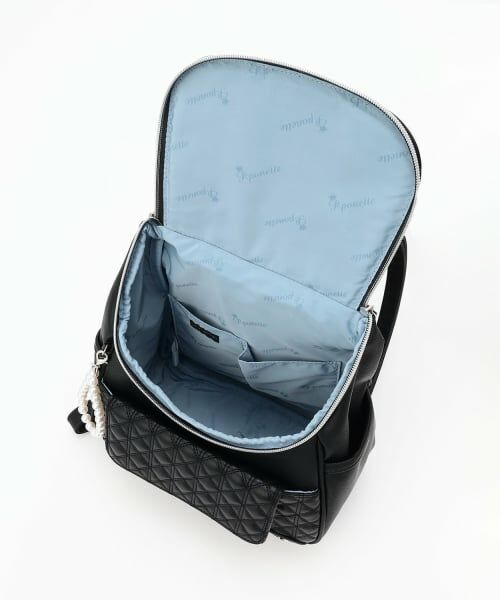 pom ponette junior / ポンポネット ジュニア リュック・バックパック | キルトデザインバケツ型リュック | 詳細10