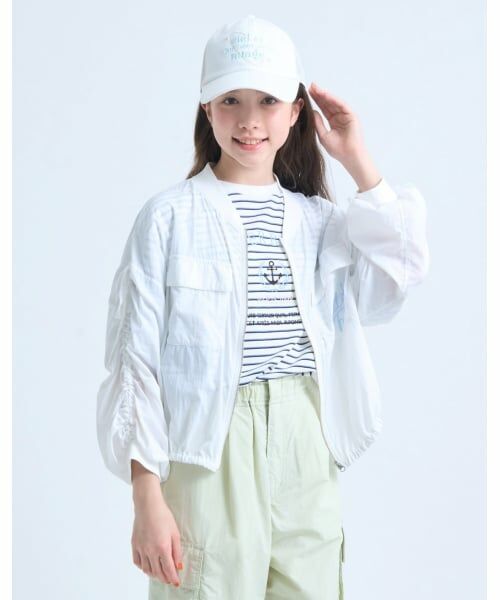 pom ponette junior / ポンポネット ジュニア キャップ | 【UV・接触冷感】グラフィック刺しゅうメッシュキャップ | 詳細16