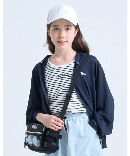 pom ponette junior / ポンポネット ジュニア キャップ | 【UV・接触冷感】グラフィック刺しゅうメッシュキャップ | 詳細17