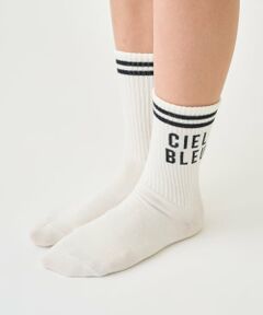 pom ponette junior / ポンポネット ジュニア ソックス | ライン入りリブクルーソックス