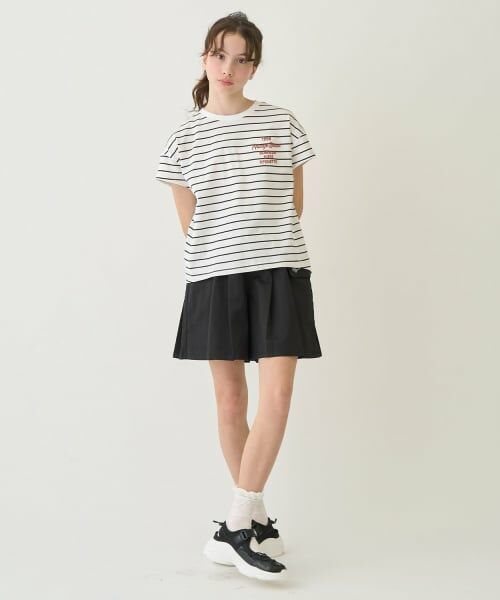 pom ponette junior / ポンポネット ジュニア ソックス | 透かし柄クルーソックス | 詳細12