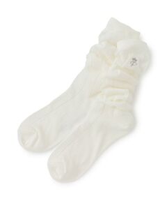 pom ponette junior / ポンポネット ジュニア ソックス | シースルーリブルーズソックス