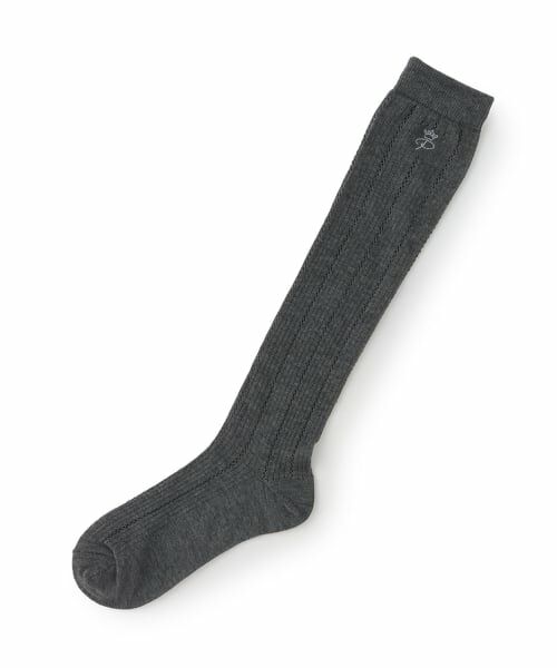 pom ponette junior / ポンポネット ジュニア ソックス | シースルーリブルーズソックス | 詳細1