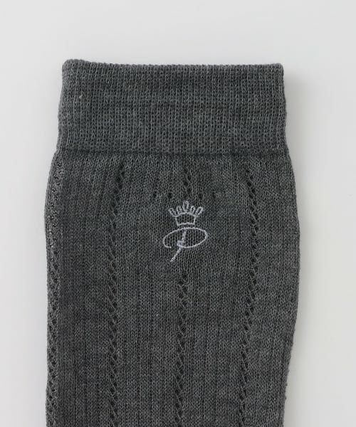 pom ponette junior / ポンポネット ジュニア ソックス | シースルーリブルーズソックス | 詳細2