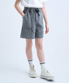 pom ponette junior / ポンポネット ジュニア ショート・ハーフ・半端丈パンツ | 【GOOD PRICE】カットソーデニムショートパンツ