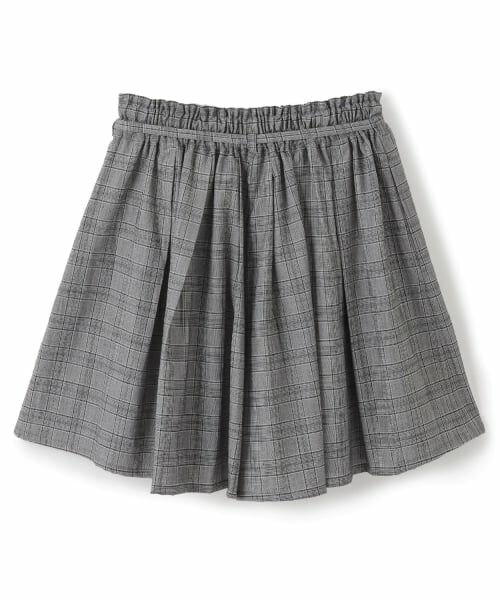 pom ponette junior / ポンポネット ジュニア ショート・ハーフ・半端丈パンツ | チェックキュロット | 詳細1