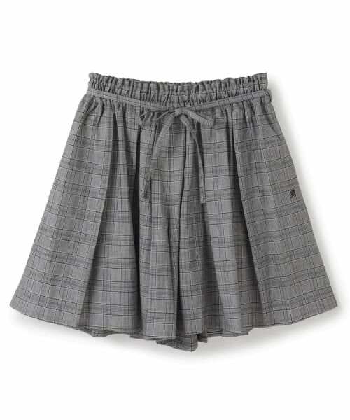 pom ponette junior / ポンポネット ジュニア ショート・ハーフ・半端丈パンツ | チェックキュロット | 詳細10