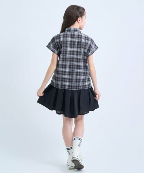 pom ponette junior / ポンポネット ジュニア ショート・ハーフ・半端丈パンツ | チェックキュロット | 詳細12