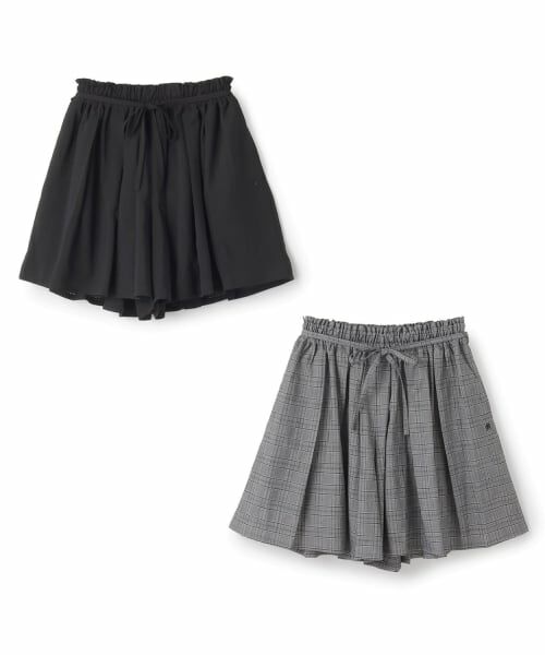 pom ponette junior / ポンポネット ジュニア ショート・ハーフ・半端丈パンツ | チェックキュロット | 詳細8