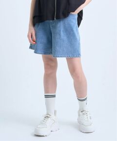 pom ponette junior / ポンポネット ジュニア ショート・ハーフ・半端丈パンツ | 【接触冷感】デニムショートパンツ