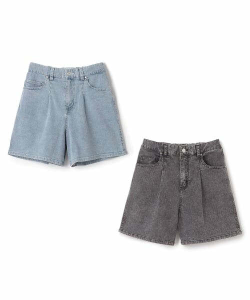 pom ponette junior / ポンポネット ジュニア ショート・ハーフ・半端丈パンツ | 【接触冷感】デニムショートパンツ | 詳細10
