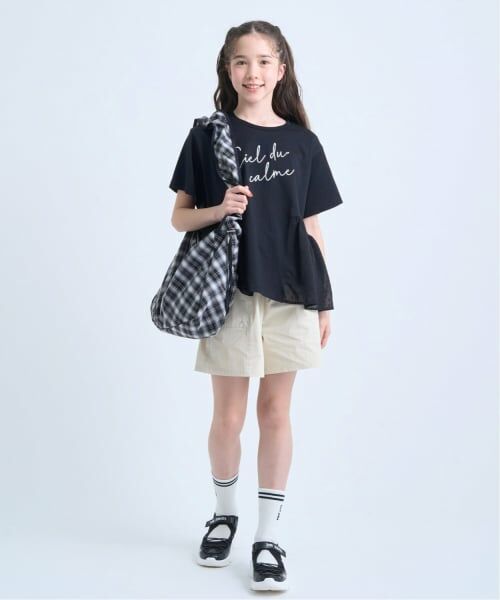 pom ponette junior / ポンポネット ジュニア Tシャツ | 【UVカット・遮熱・接触冷感】ペプラムTシャツ | 詳細15