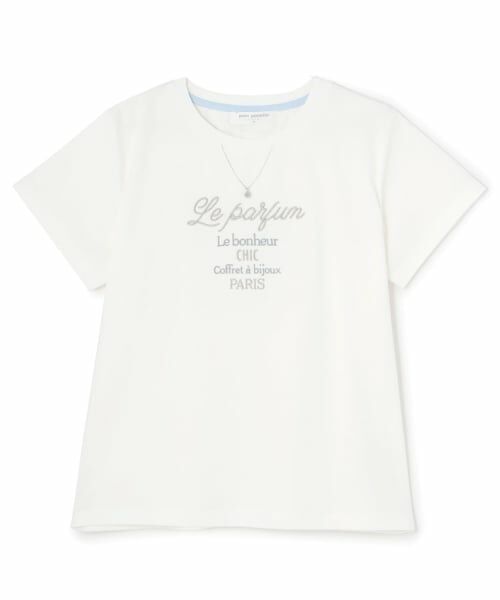 pom ponette junior / ポンポネット ジュニア Tシャツ | 【接触冷感】ネックレス半袖Tシャツ | 詳細11